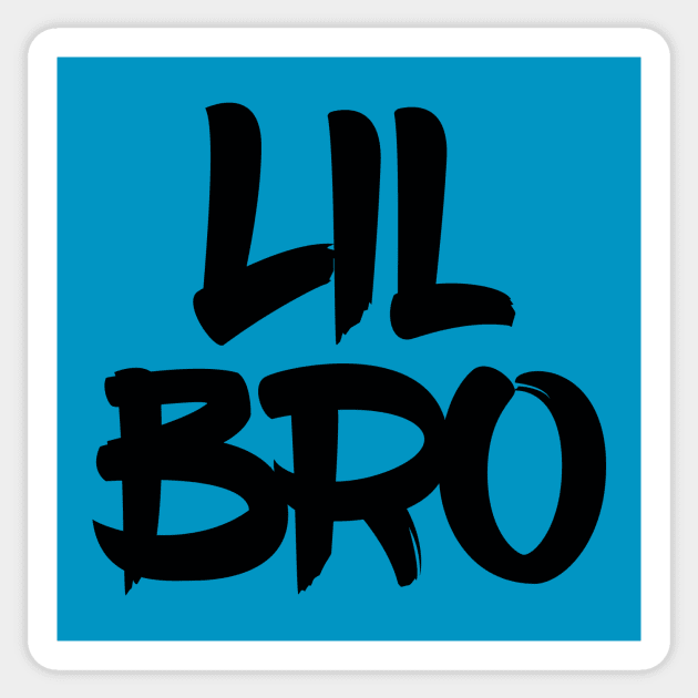 Little Bro Sticker by LefTEE Designs